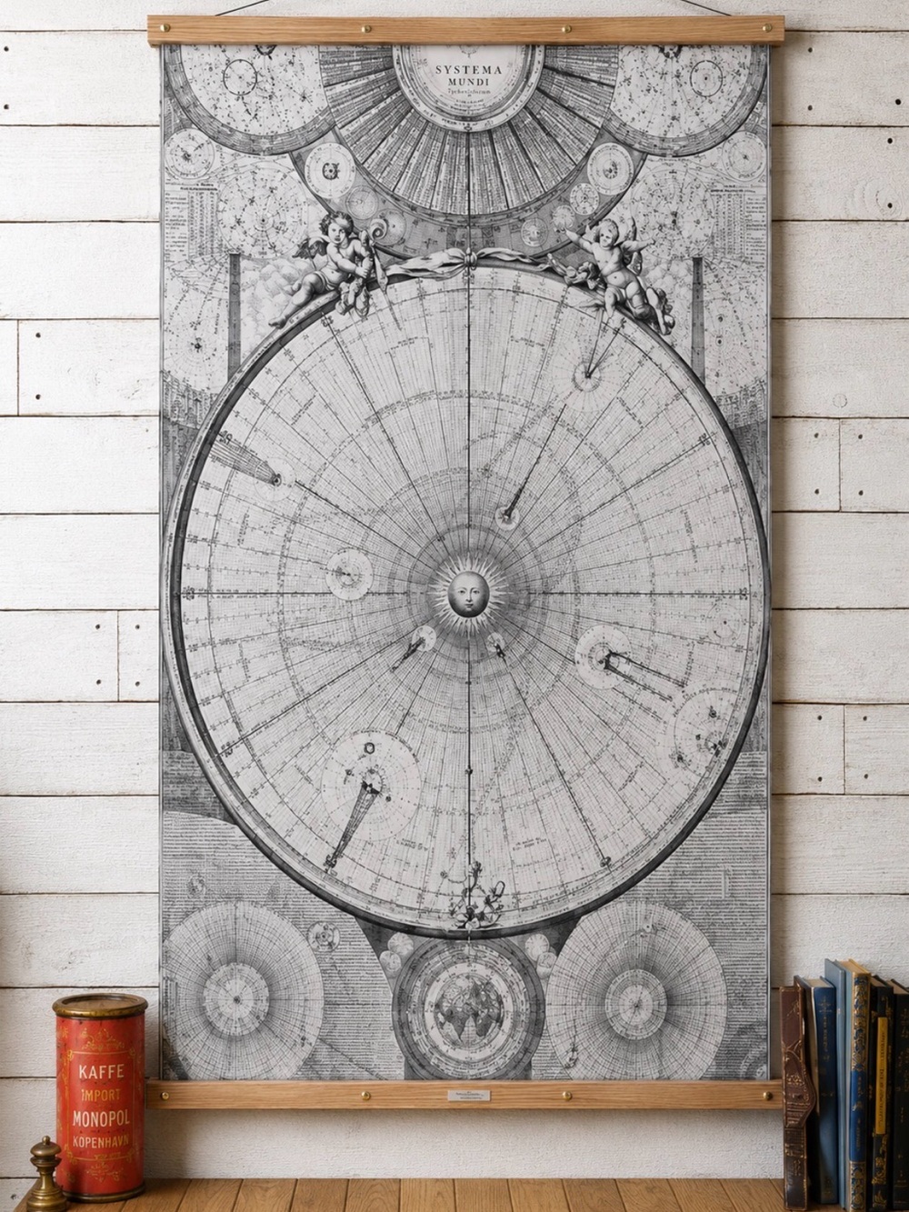 Celestial Map Chart STUNNING!! NWOT Vintage look!
